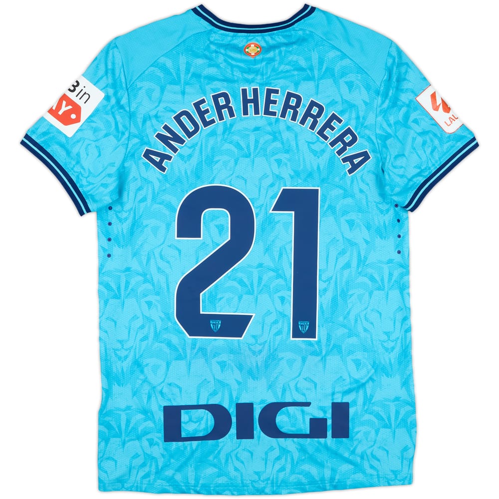 2023-24 Athletic Bilbao Match Issue Away Shirt Ander Herrera #21