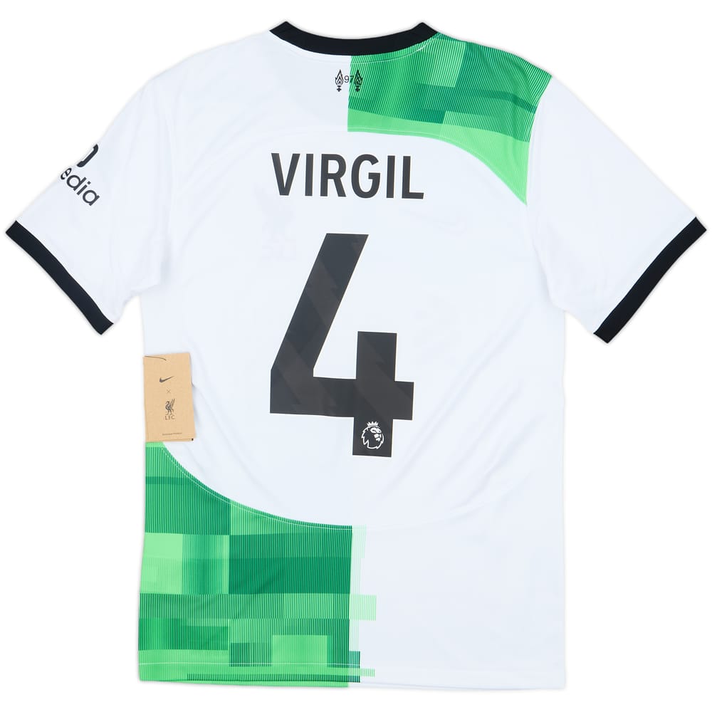 2023-24 Liverpool Away Shirt Virgil #4 (S)