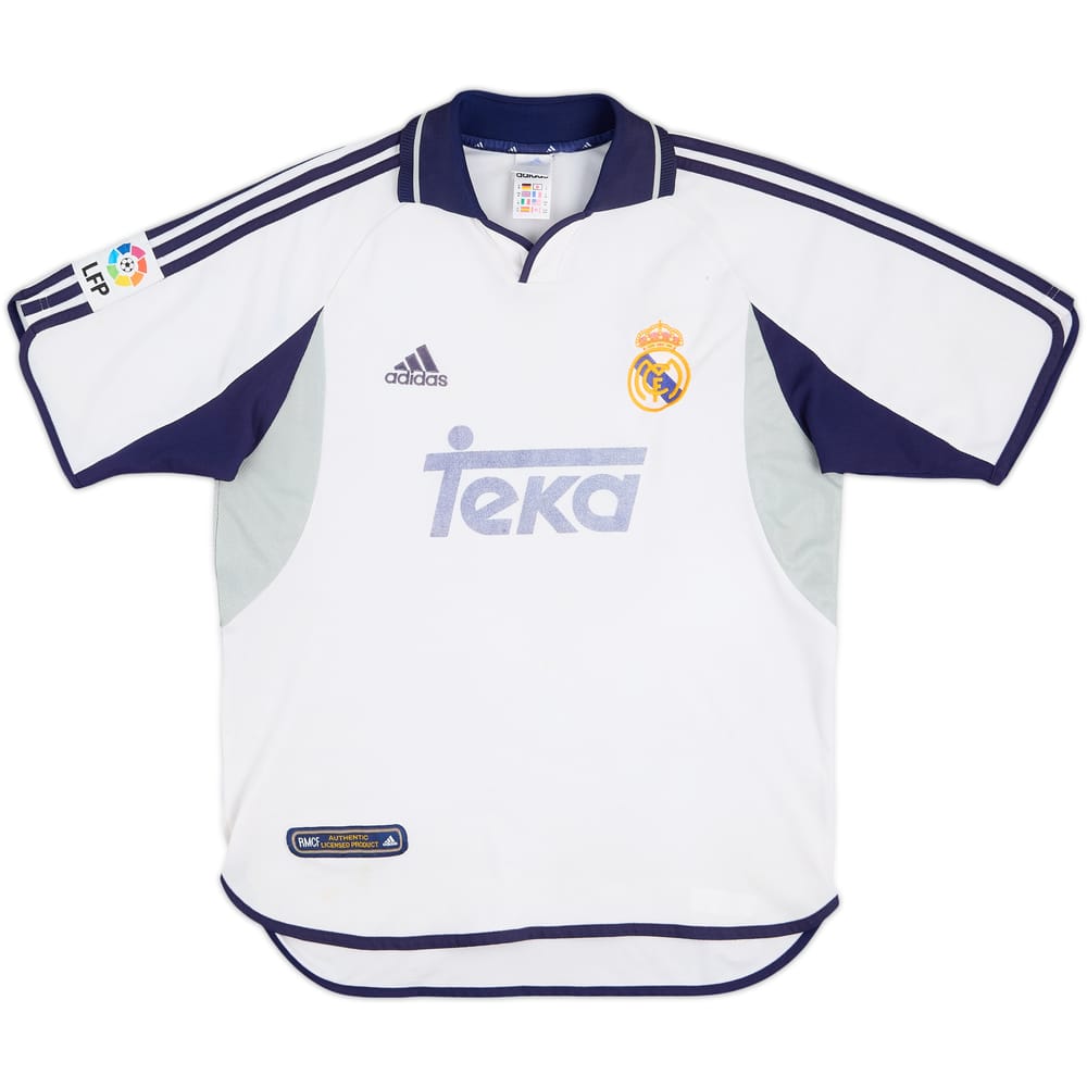 2000-01 Real Madrid Home Shirt - 5/10 - (M)