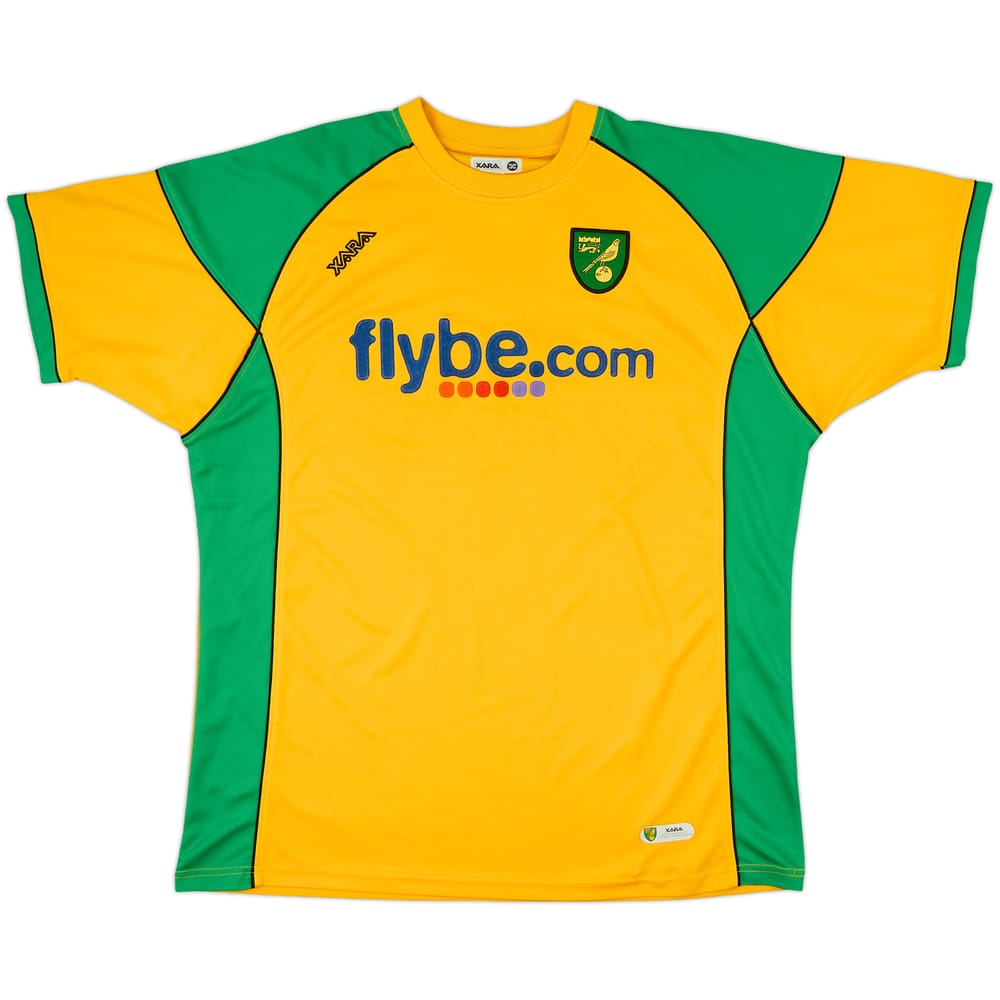 2006-08 Norwich Home Shirt - 7/10 - (3XL)