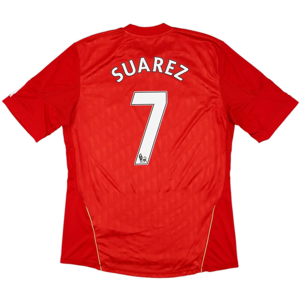 2010-12 Liverpool Home Shirt Suarez #7 - 5/10 - (L)