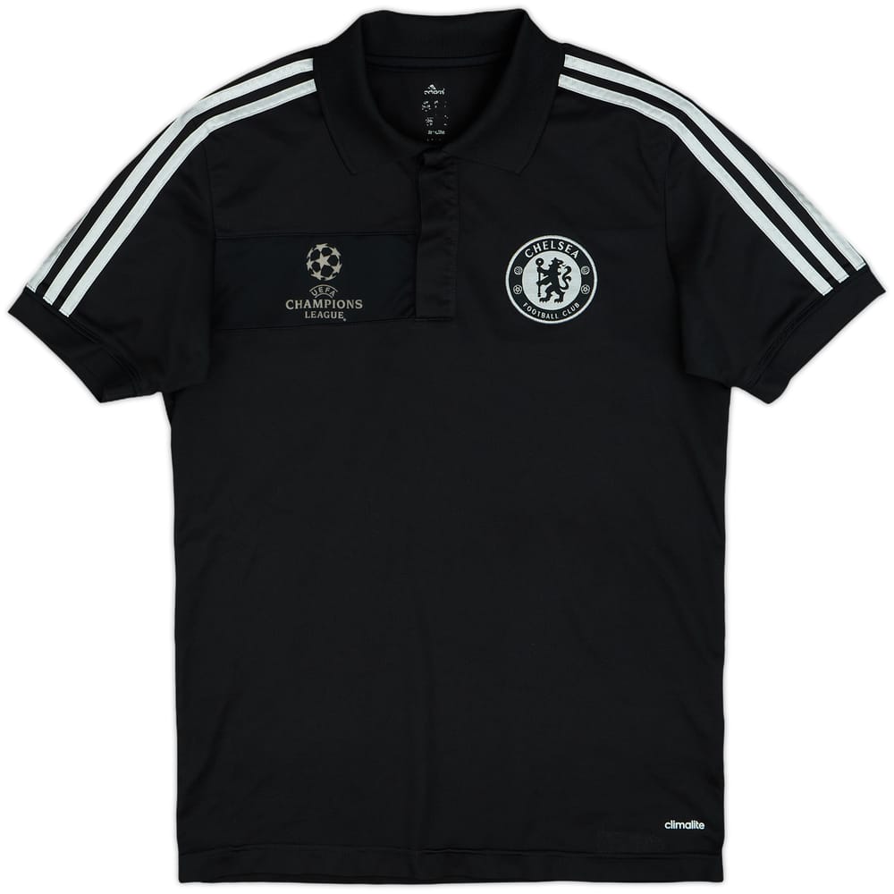 2013-14 Chelsea CL adidas Polo Shirt - 7/10 - (S)
