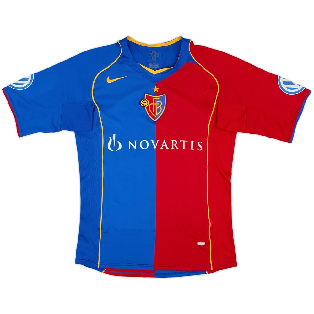 2004-05 FC Basel Basic Home Shirt - 7/10 - (S)