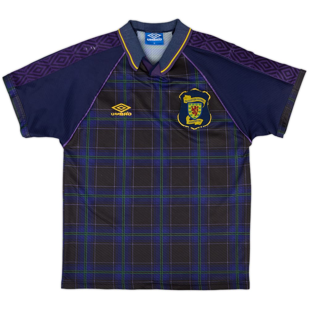 1994-96 Scotland Home Shirt - 4/10 - (M)