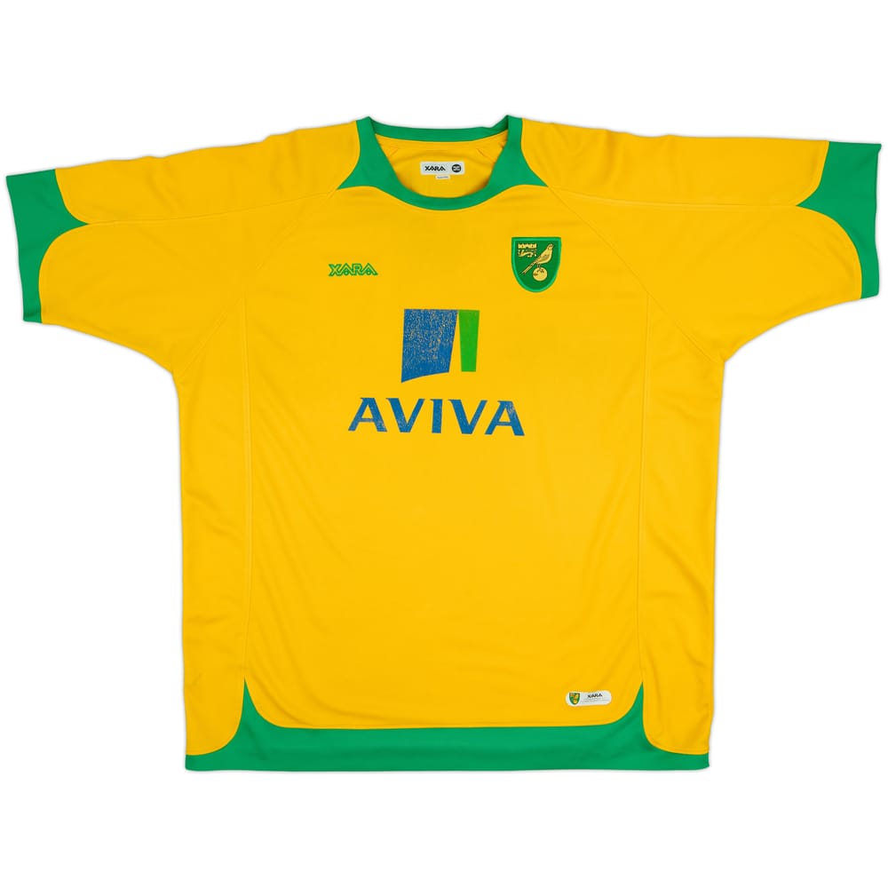 2008-10 Norwich Home Shirt - 5/10 - (XXL)