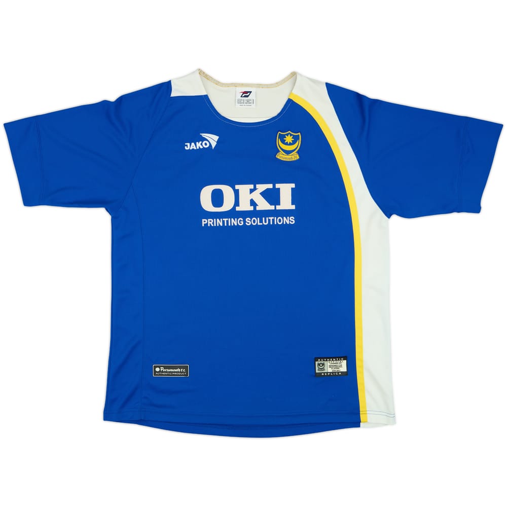 2005-06 Portsmouth Home Shirt - 7/10 - (L)