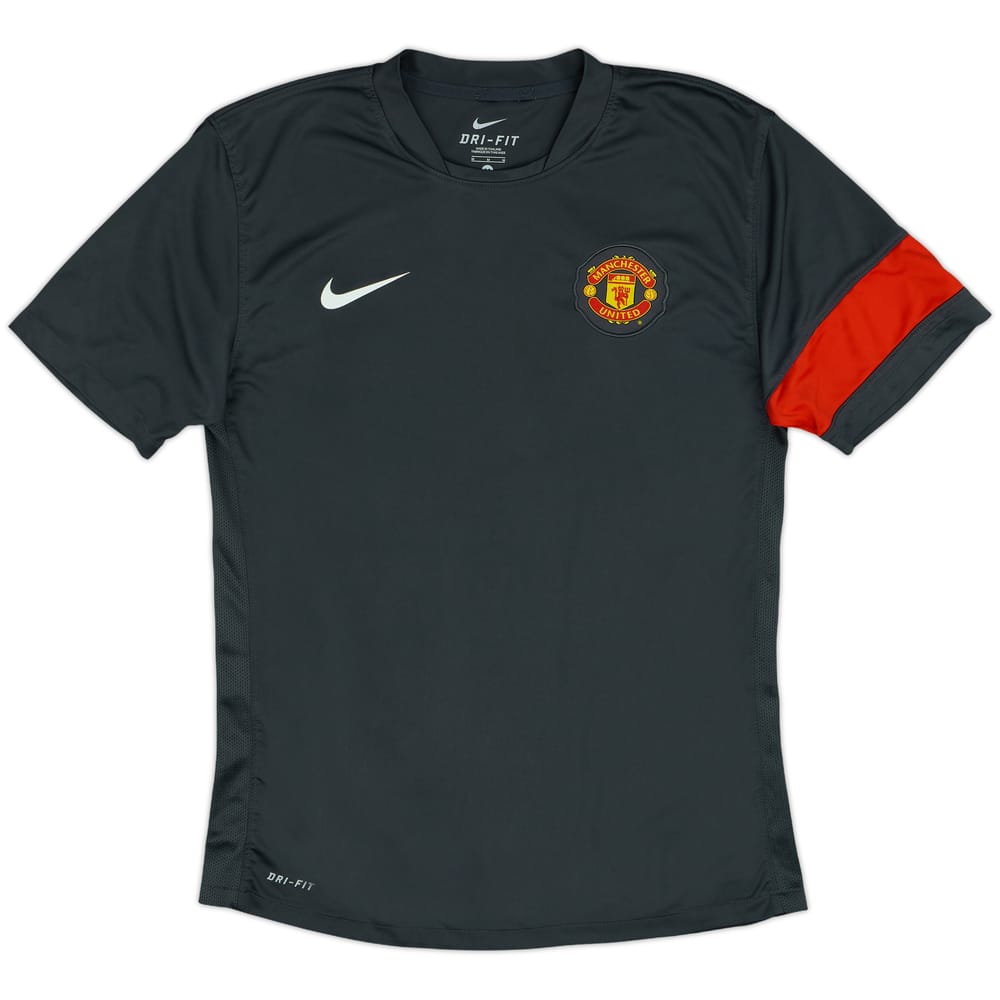 2010-11 Manchester United Nike Training Shirt - 9/10 - (M)