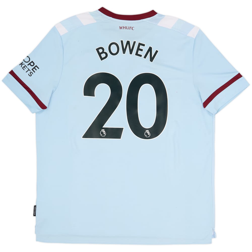 2021-22 West Ham Away Shirt Bowen #20 - 6/10 - (XXL)