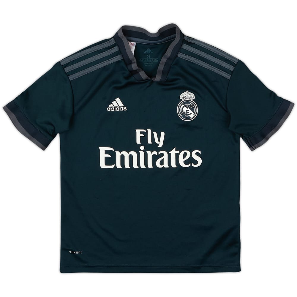 2018-19 Real Madrid Away Shirt - 8/10 - (S.Boys)