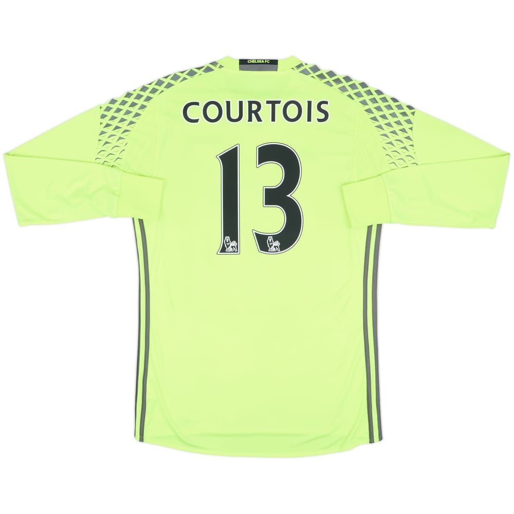 2016-17 Chelsea GK Shirt Courtois #13 - 8/10 - (M)