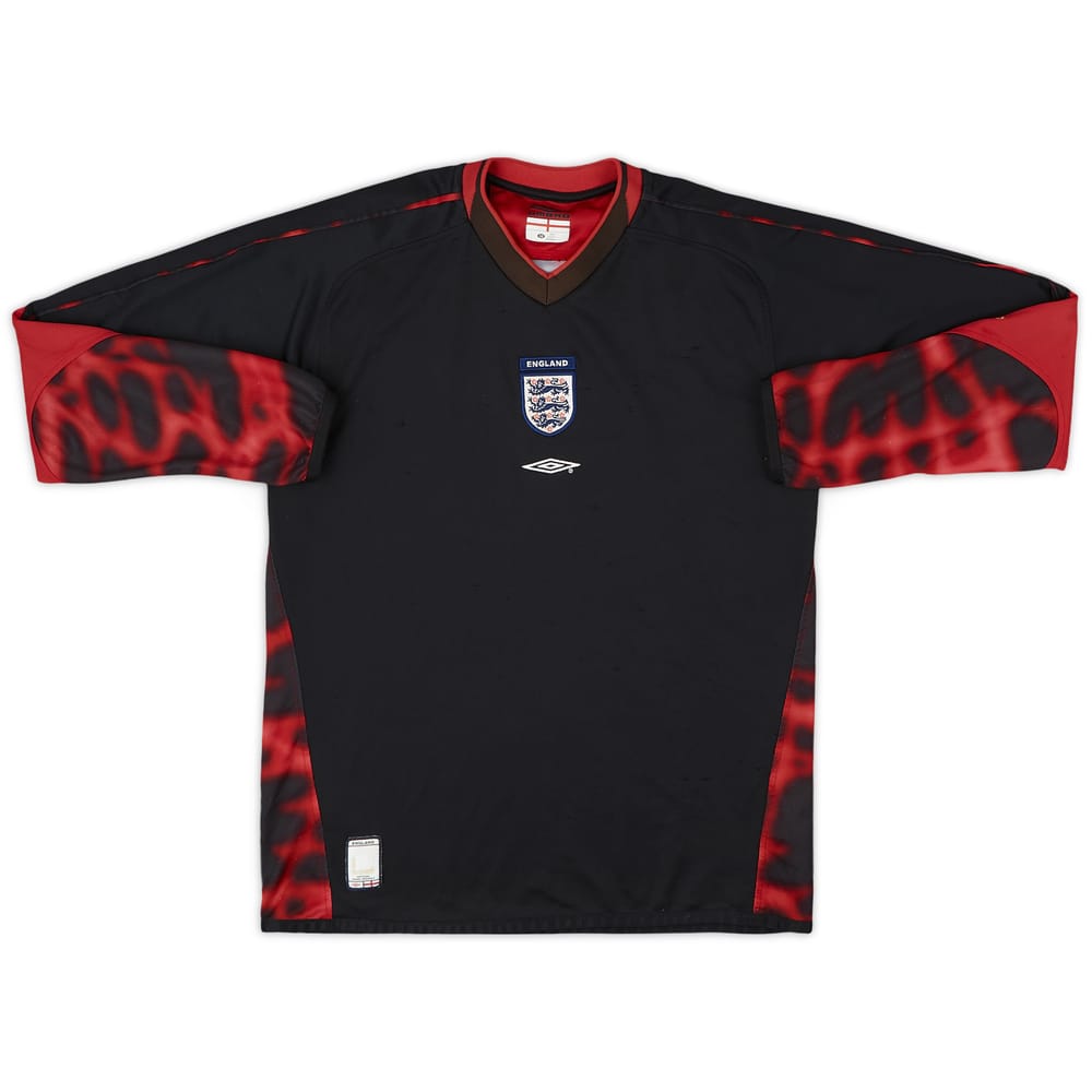 2002-03 England GK Shirt - 7/10 - (XL.Boys)