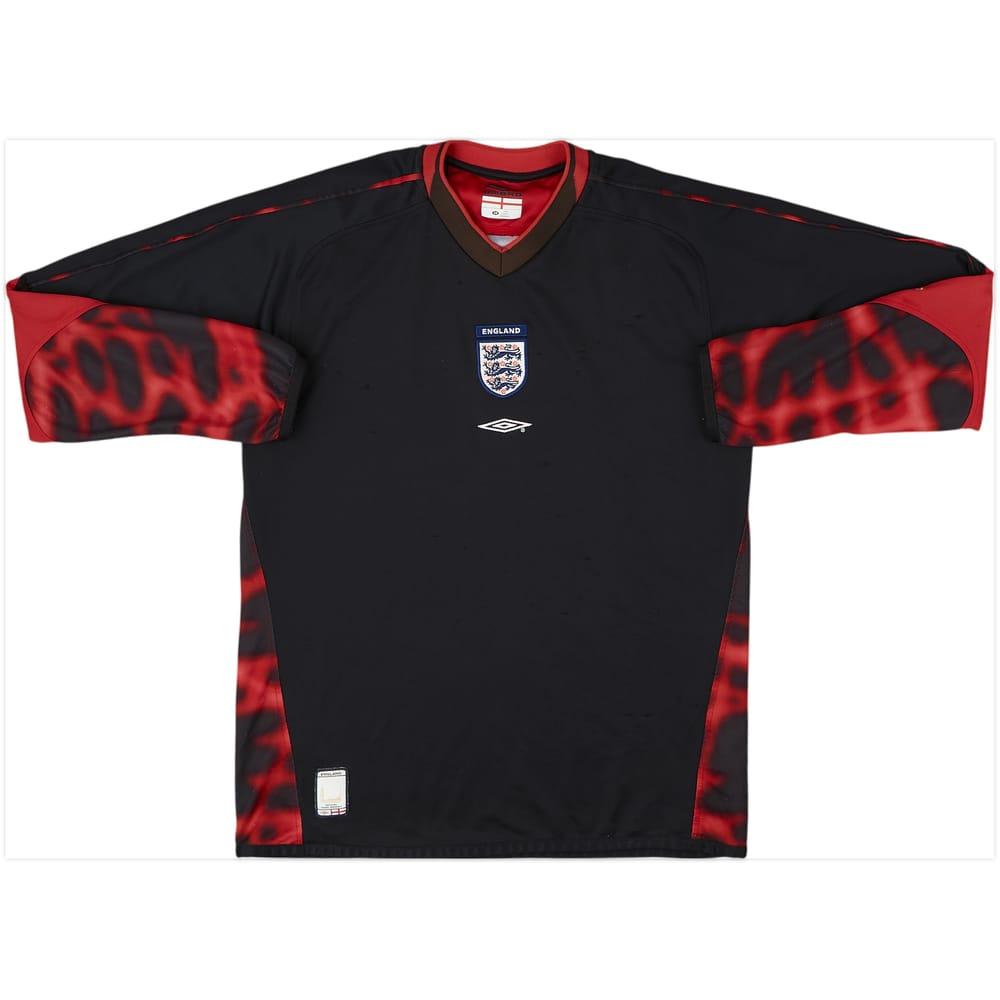 2004-06 England GK Shirt - 7/10 - (XL.Boys)