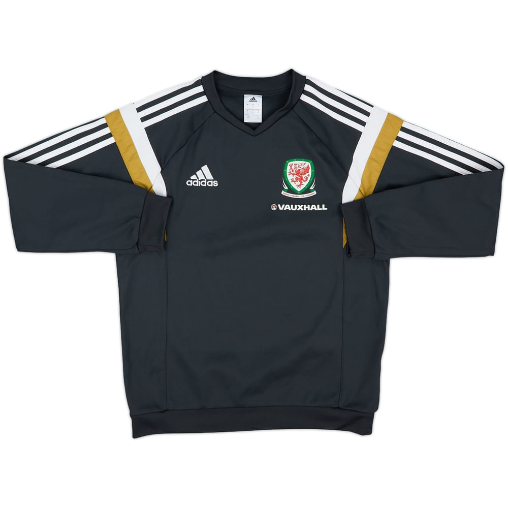 2014-15 Wales adidas Sweat Top - 8/10 - (S)