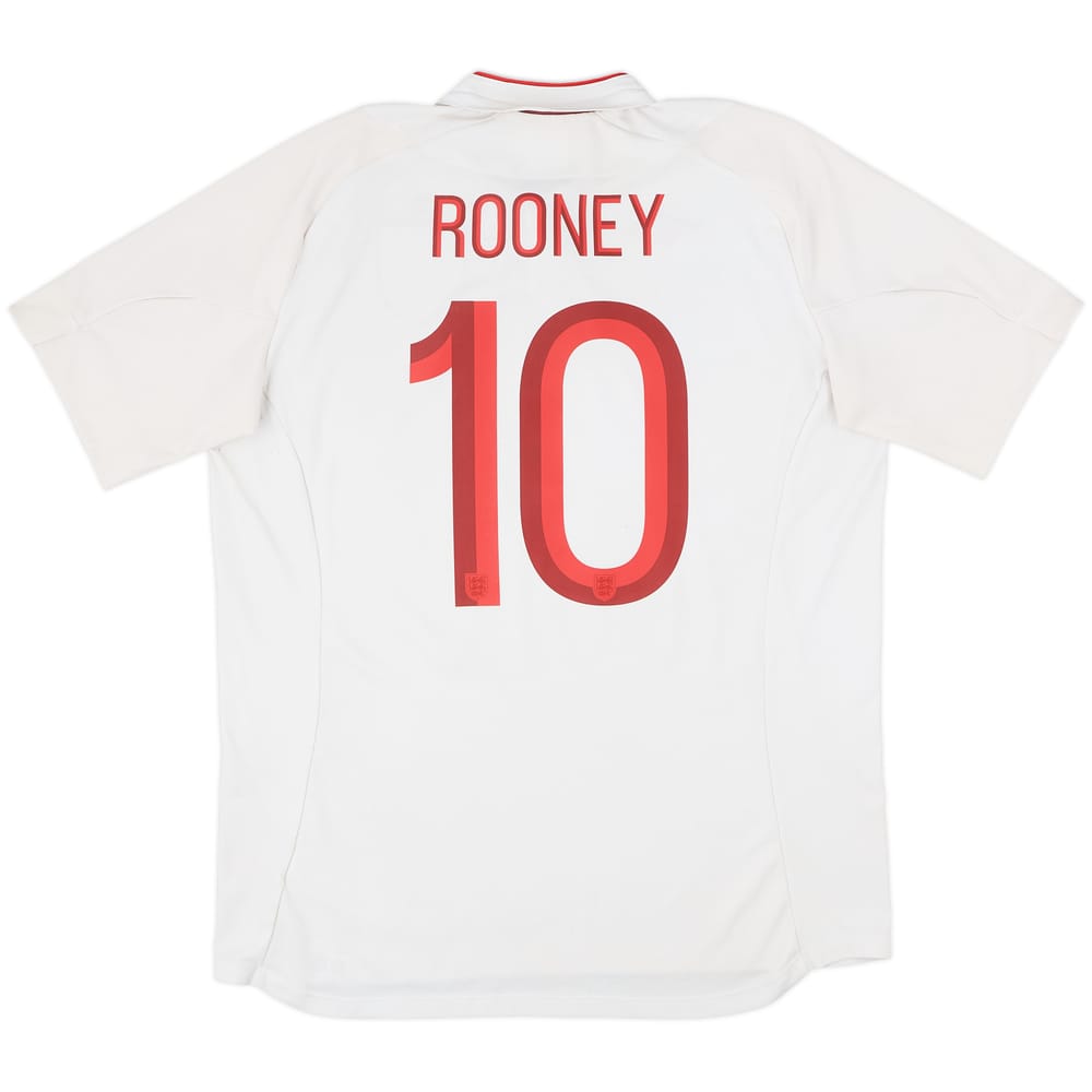 2012-13 England Home Shirt Rooney #10 - 6/10 - (L)