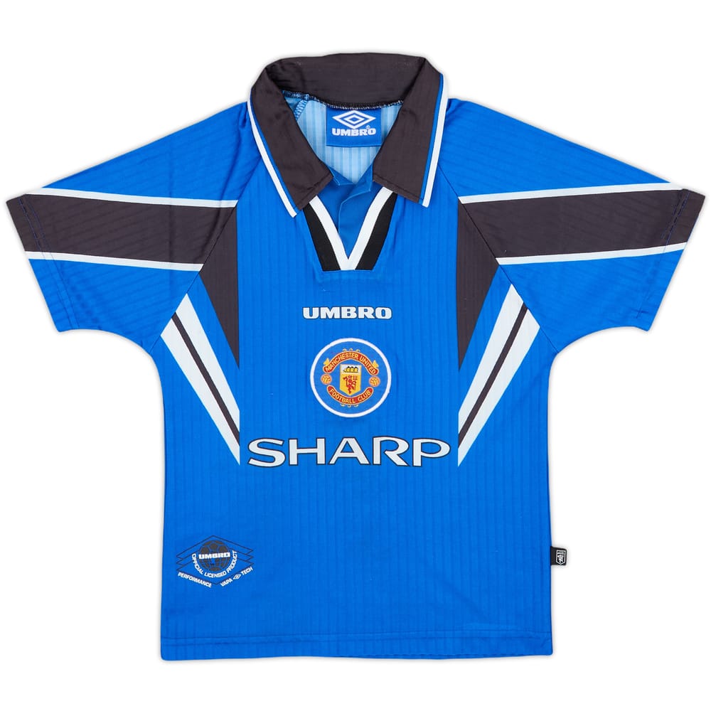 1996-98 Manchester United Third Shirt - 7/10 - (S.Boys)