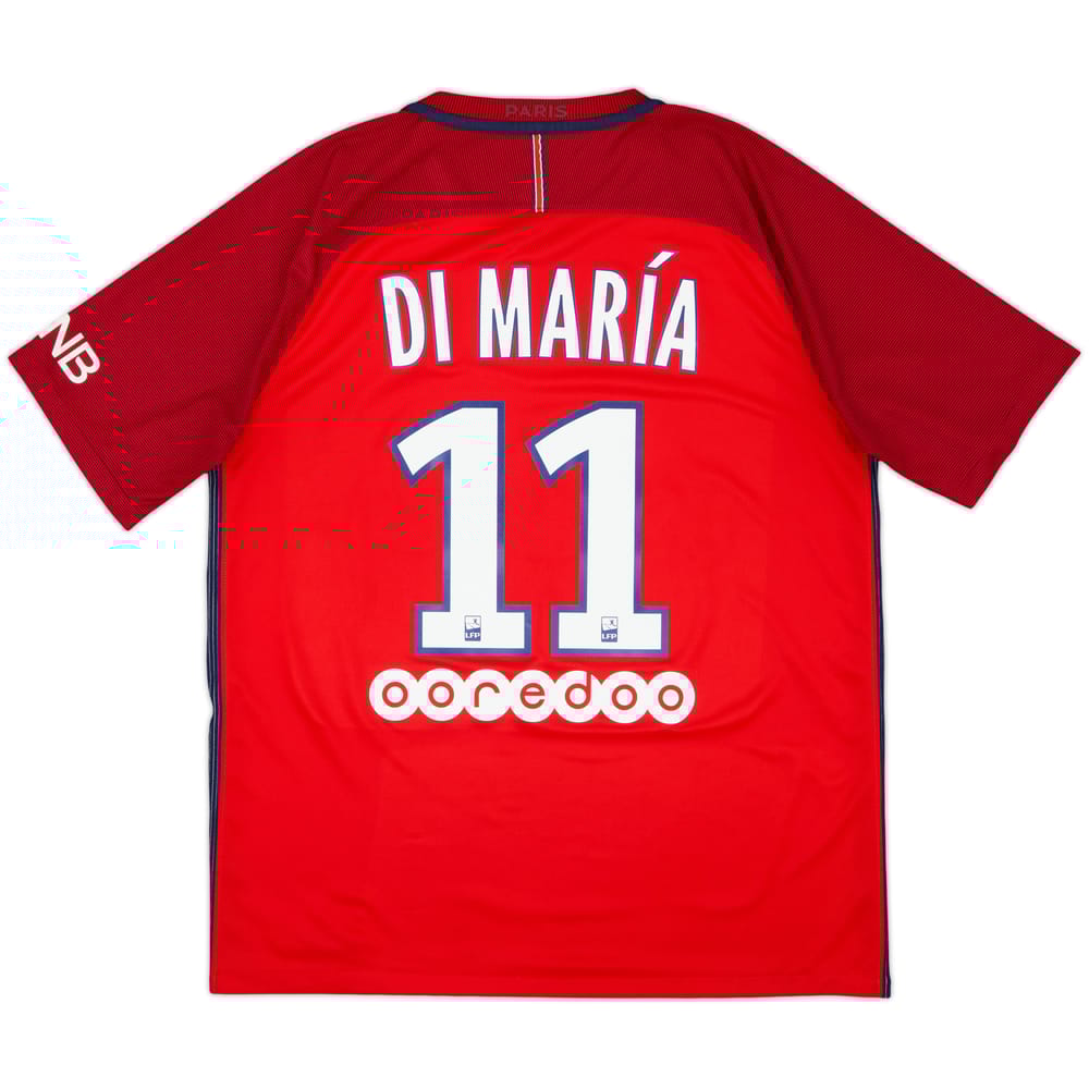 2016-17 Paris Saint-Germain Away Shirt Di Maria #11 - 8/10 - (L)
