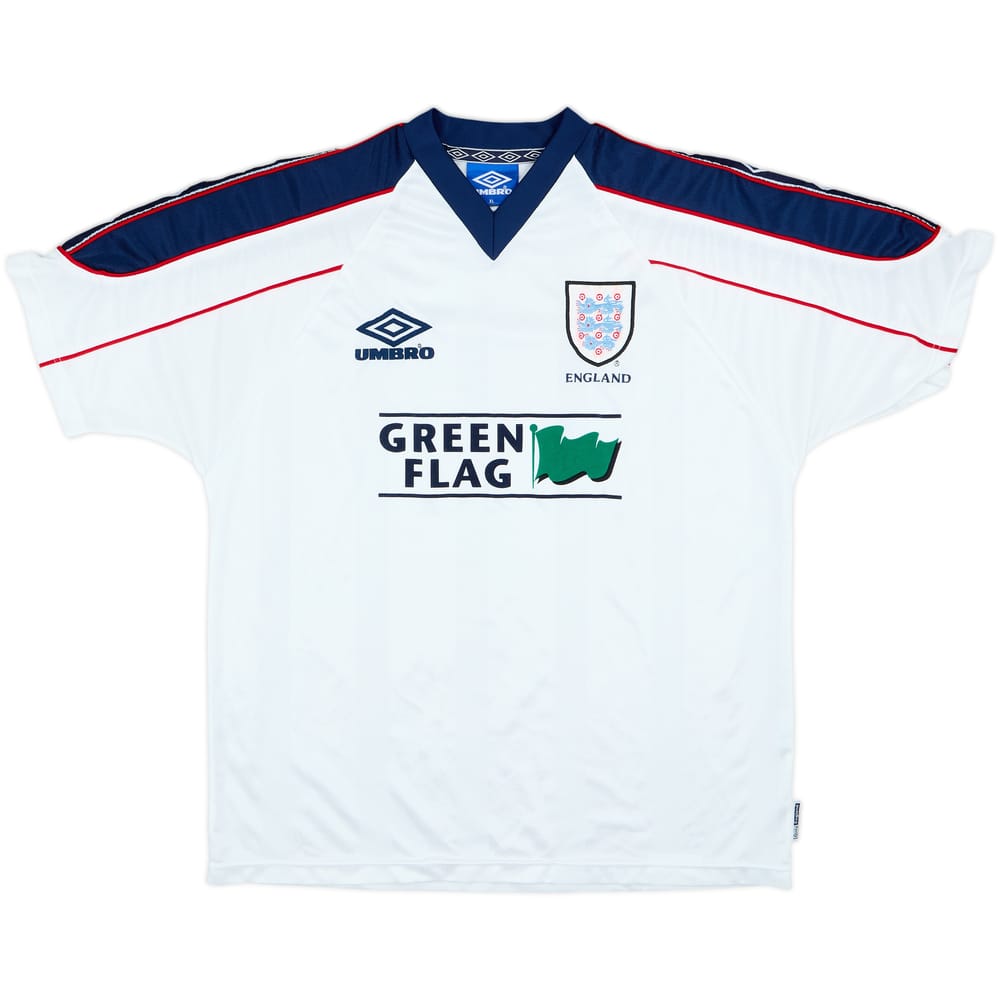 1998-00 England Umbro Training Shirt - 6/10 - (XL)
