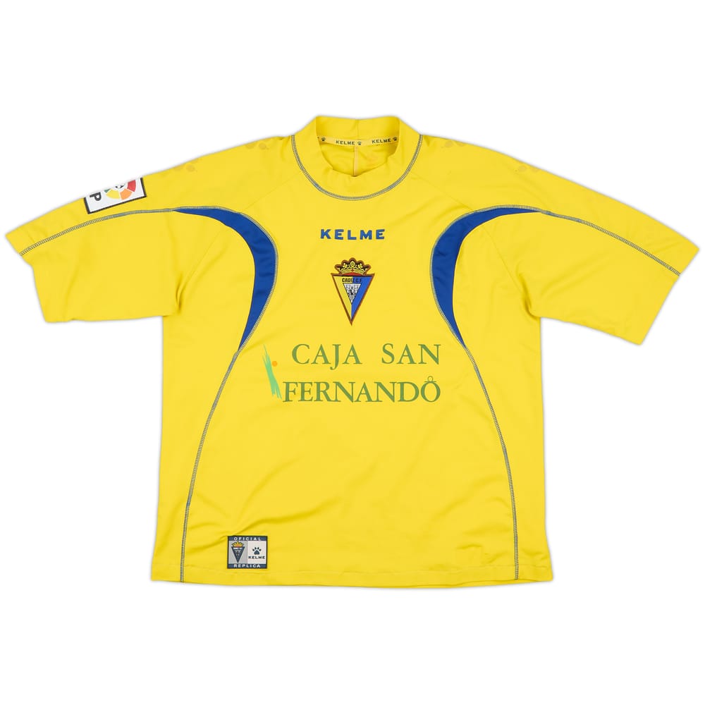 2005-06 Cadiz Home Shirt - 7/10 - (M)