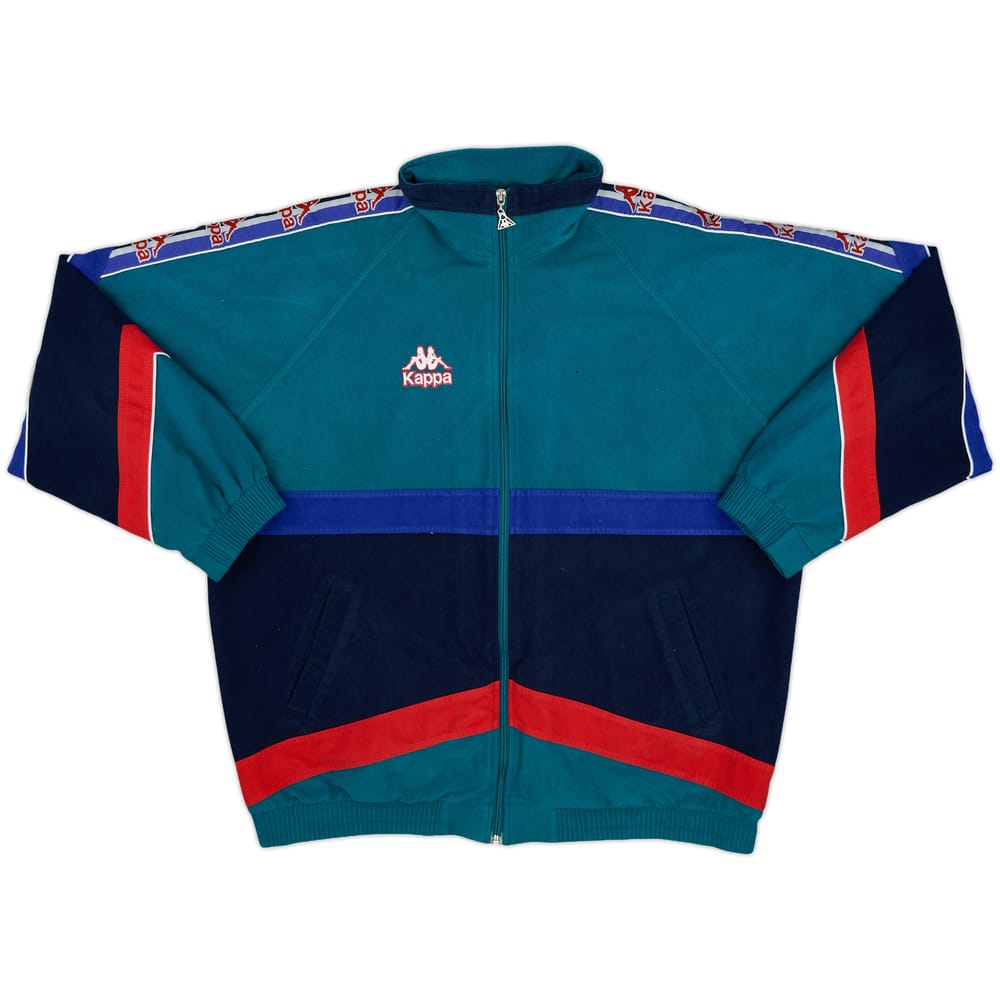 1995-96 Barcelona Kappa Track Jacket - 8/10 - (L)