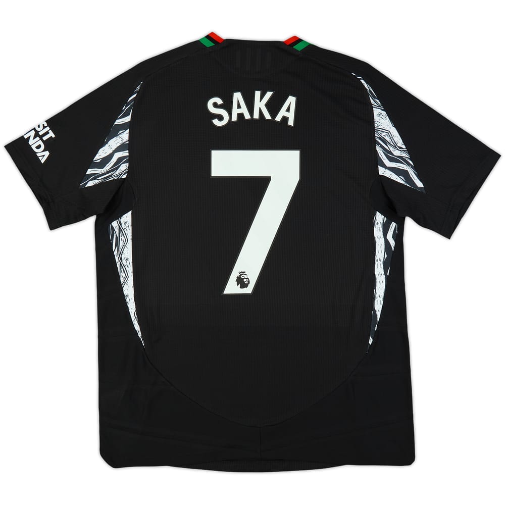 2024-25 Arsenal Authentic Away Shirt Saka #7 (L)