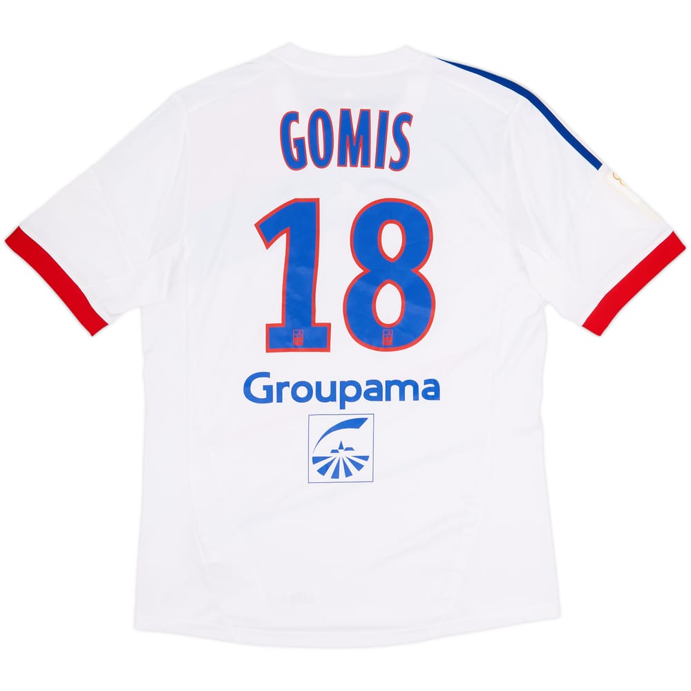 2012-13 Lyon Home Shirt Gomis #18 - 8/10 - (L)