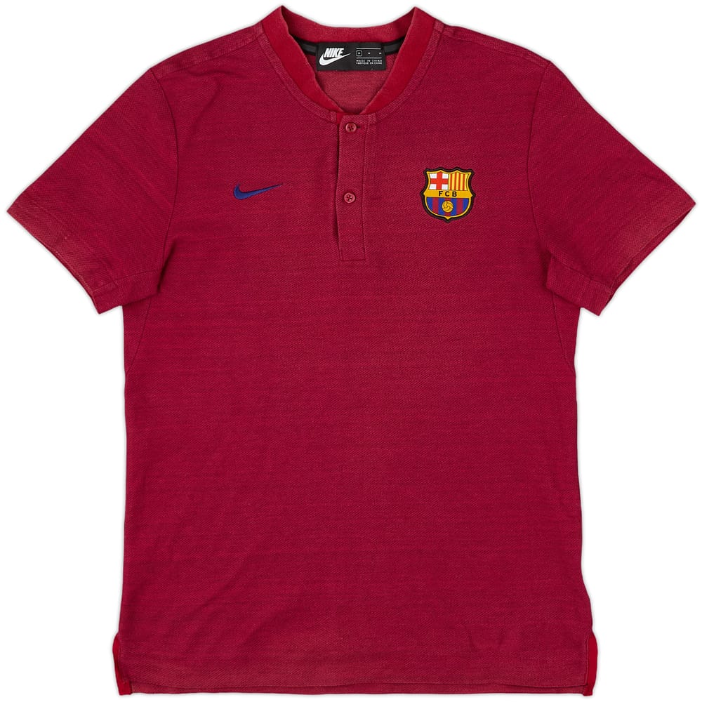 2018-19 Barcelona Nike Polo Shirt - 8/10 - (M)