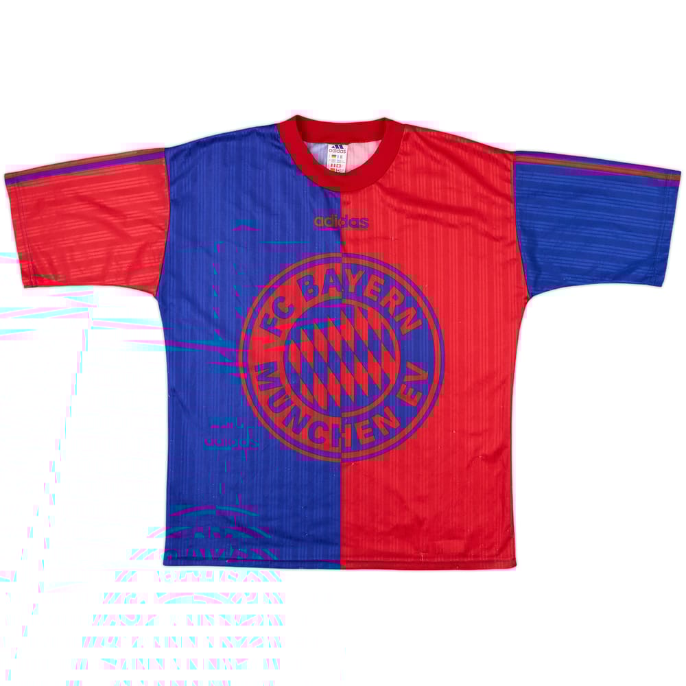 1995-96 Bayern Munich adidas Training Shirt - 8/10 - (S)