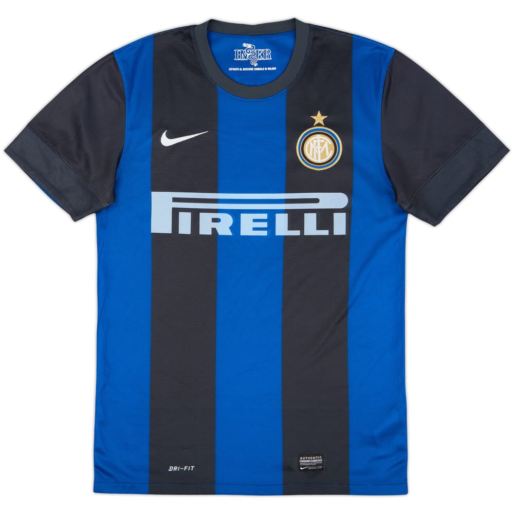 2012-13 Inter Milan Home Shirt - 4/10 - (S)