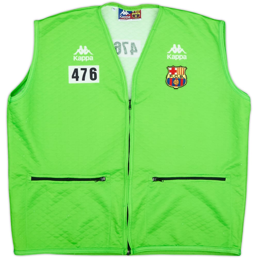 1997-98 Barcelona Kappa Staff Issue Gilet - 8/10 - (L)