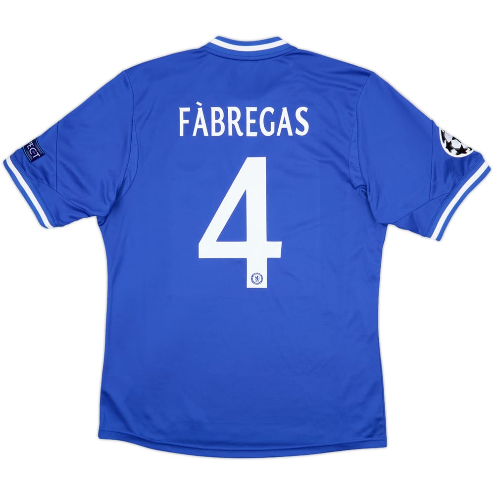 2013-14 Chelsea Home Shirt Fabregas #4 - 6/10 - (L)