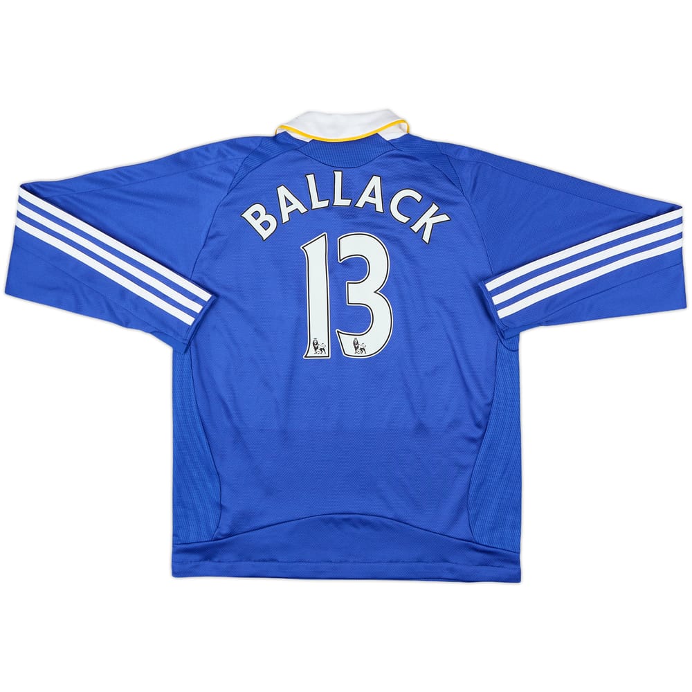2008-09 Chelsea Home L/S Shirt Ballack #13 - 8/10 - (M.Boys)