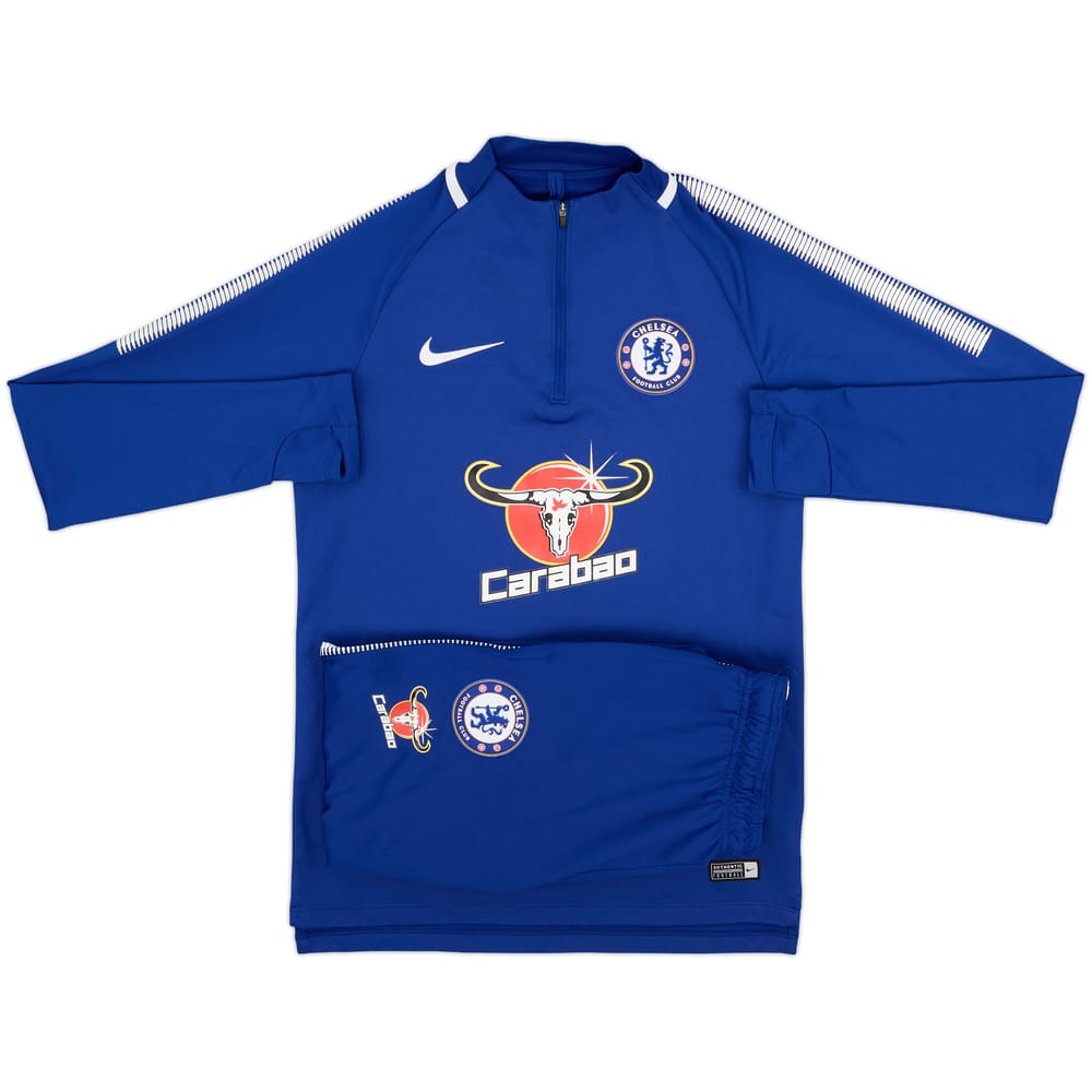 2017-18 Chelsea Nike Tracksuit - 9/10 - (S)