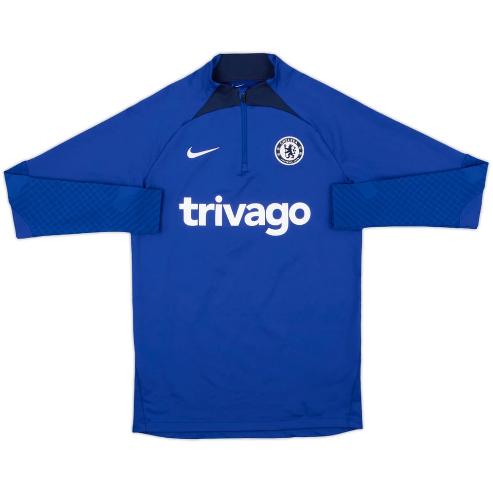 2022-23 Chelsea Nike 1/4 Zip Training Top - 8/10 - (S)