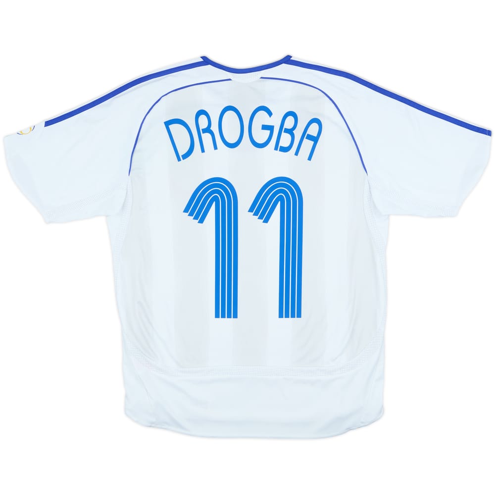 2006-07 Chelsea Away Shirt Drogba #11 - 6/10 - (L.Boys)