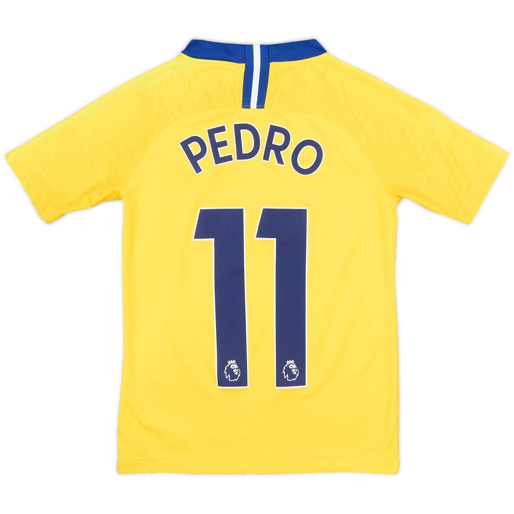 2018-19 Chelsea Away Shirt Pedro #11 - 8/10 - (S.Boys)