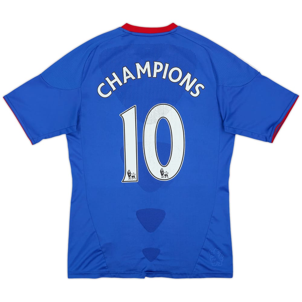 2010-11 Chelsea Home Shirt Champions #10 - 5/10 - (S)