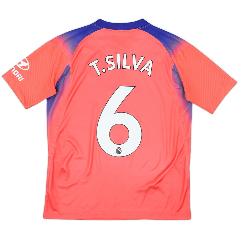 2020-21 Chelsea Third Shirt T.Silva #6 - 8/10 - (XL.Boys)