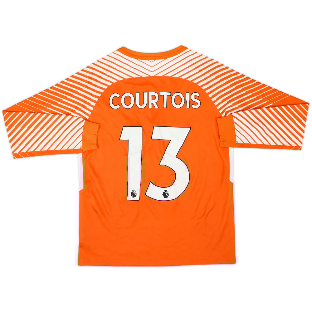 2017-18 Chelsea GK Full Kit Courtois #13 - 5/10 - (XL.Boys)