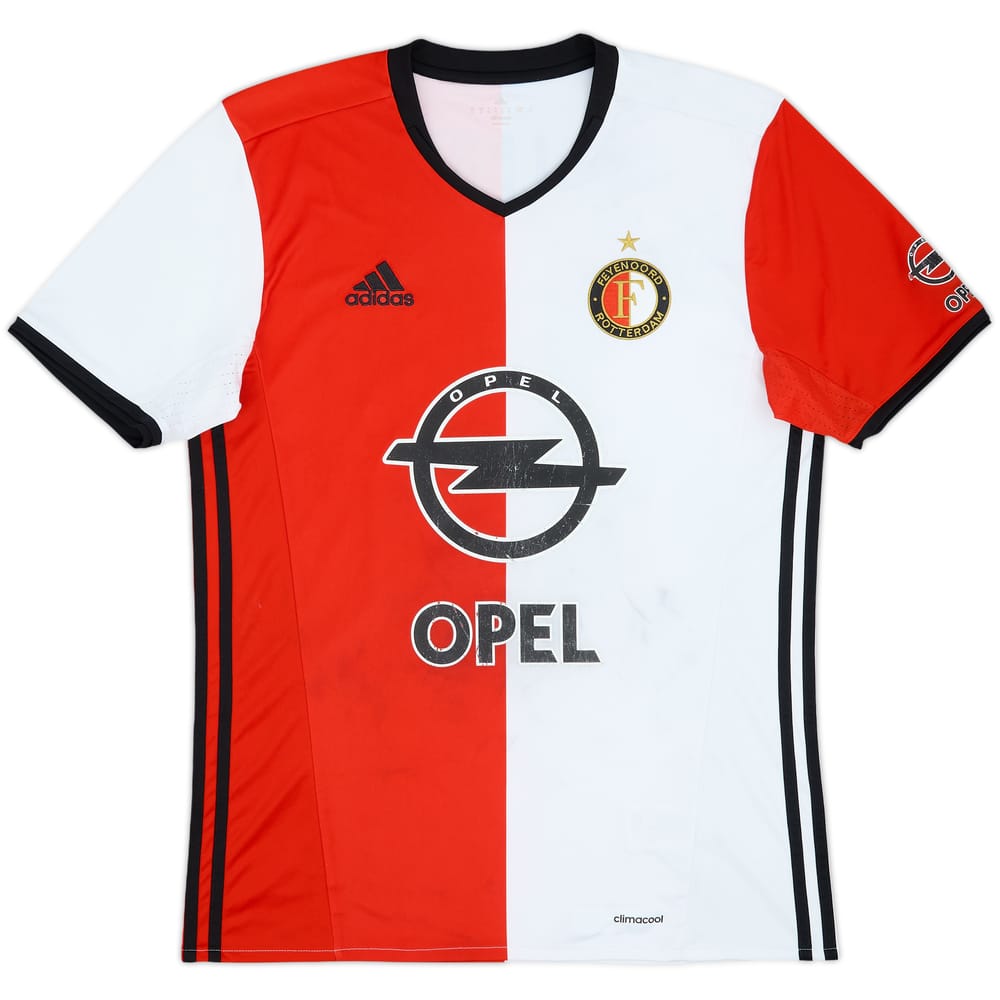 2016-17 Feyenoord Home Shirt Het Legioen #12 - 4/10 - (M)