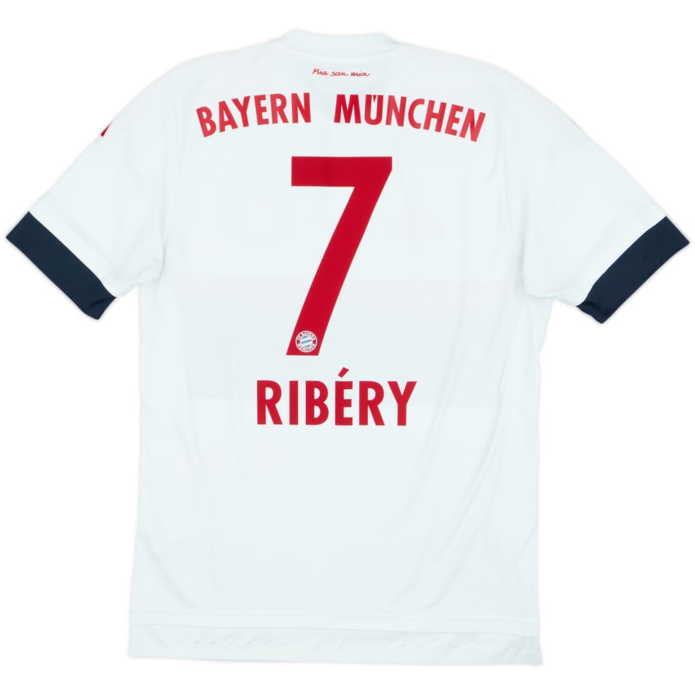 2015-16 Bayern Munich Away Shirt Ribery #7 - 7/10 - (S)