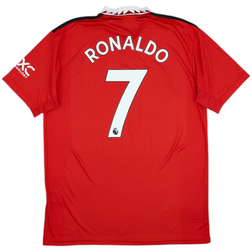 2022-23 Manchester United Home Shirt Ronaldo #7 - 6/10 - (XXL)
