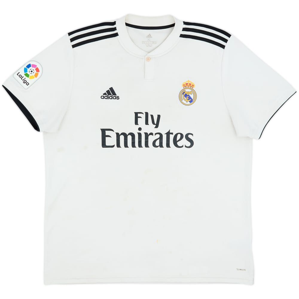 2018-19 Real Madrid Home Shirt - 5/10 - (XL)