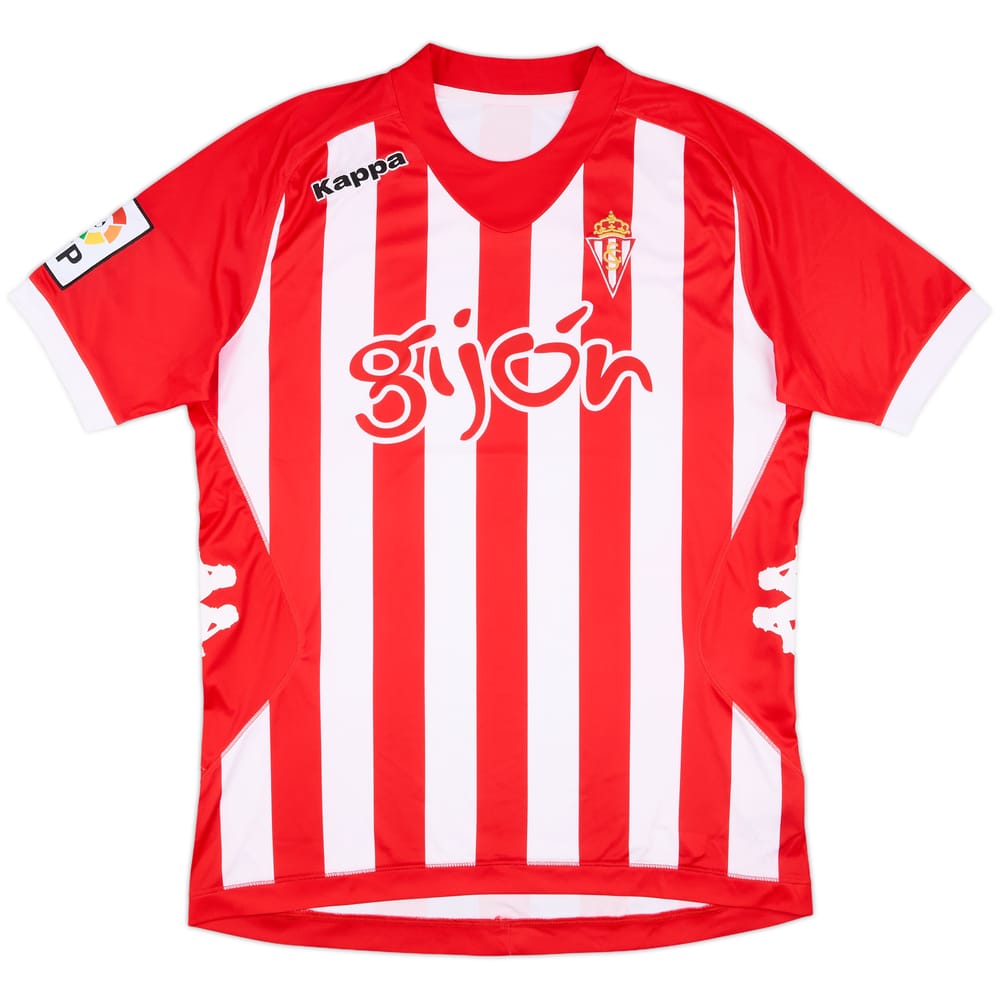 2012-13 Sporting Gijon Home Shirt - 9/10 - (XL)