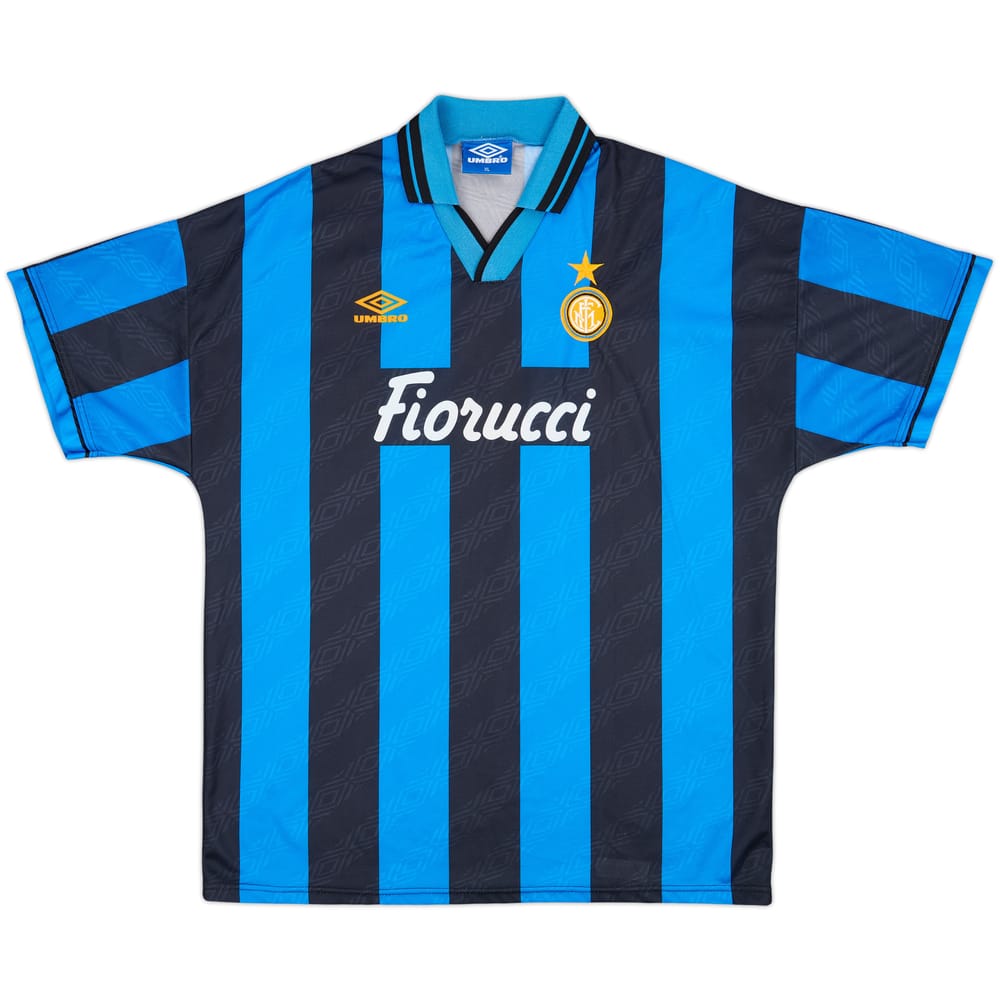 1994-95 Inter Milan Home Shirt - 9/10 - (XL)