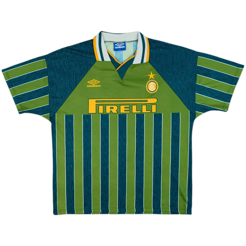 1995-96 Inter Milan Away Shirt - 8/10 - (XL)