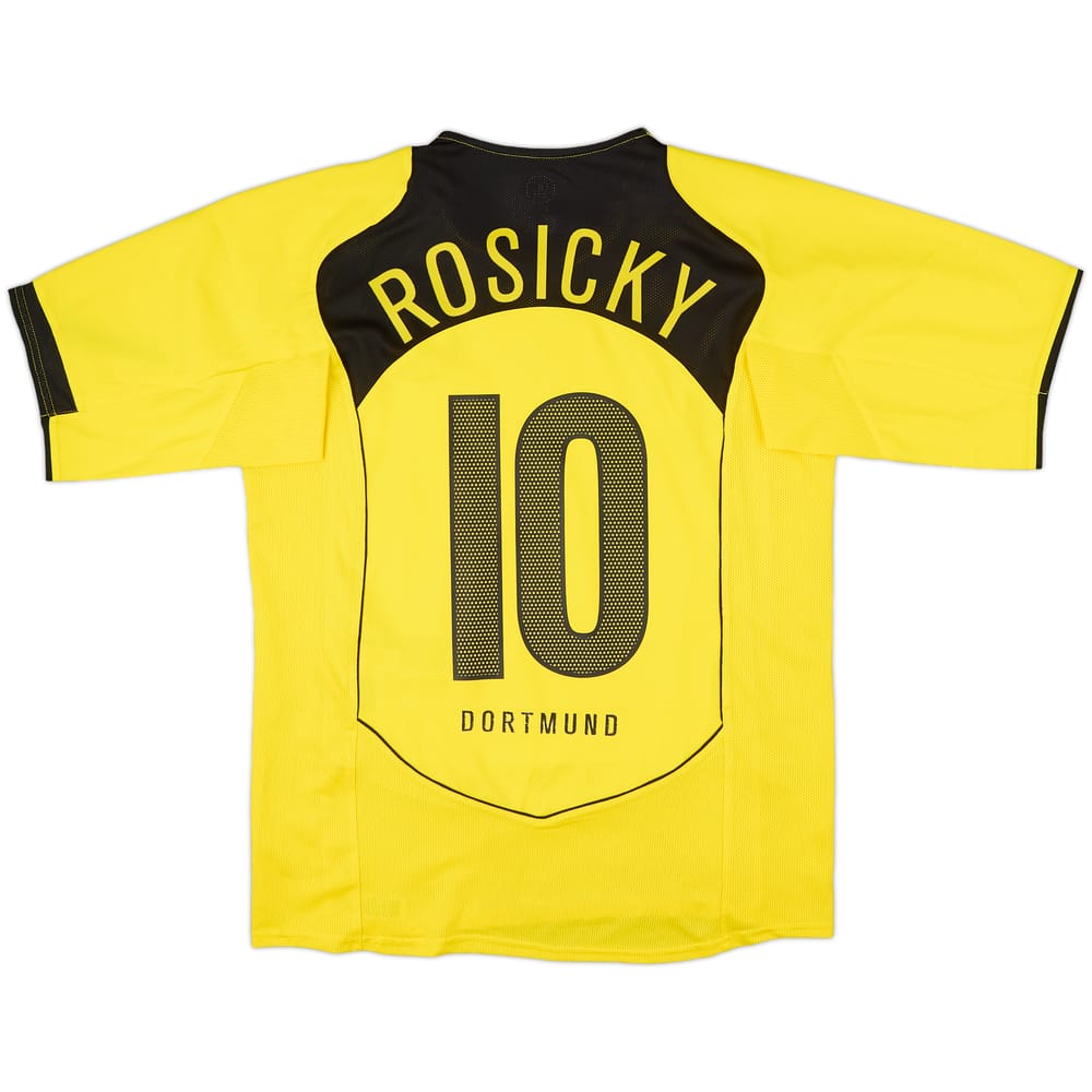 2004-05 Borussia Dortmund Home Shirt Rosicky #10 - 6/10 - (M)