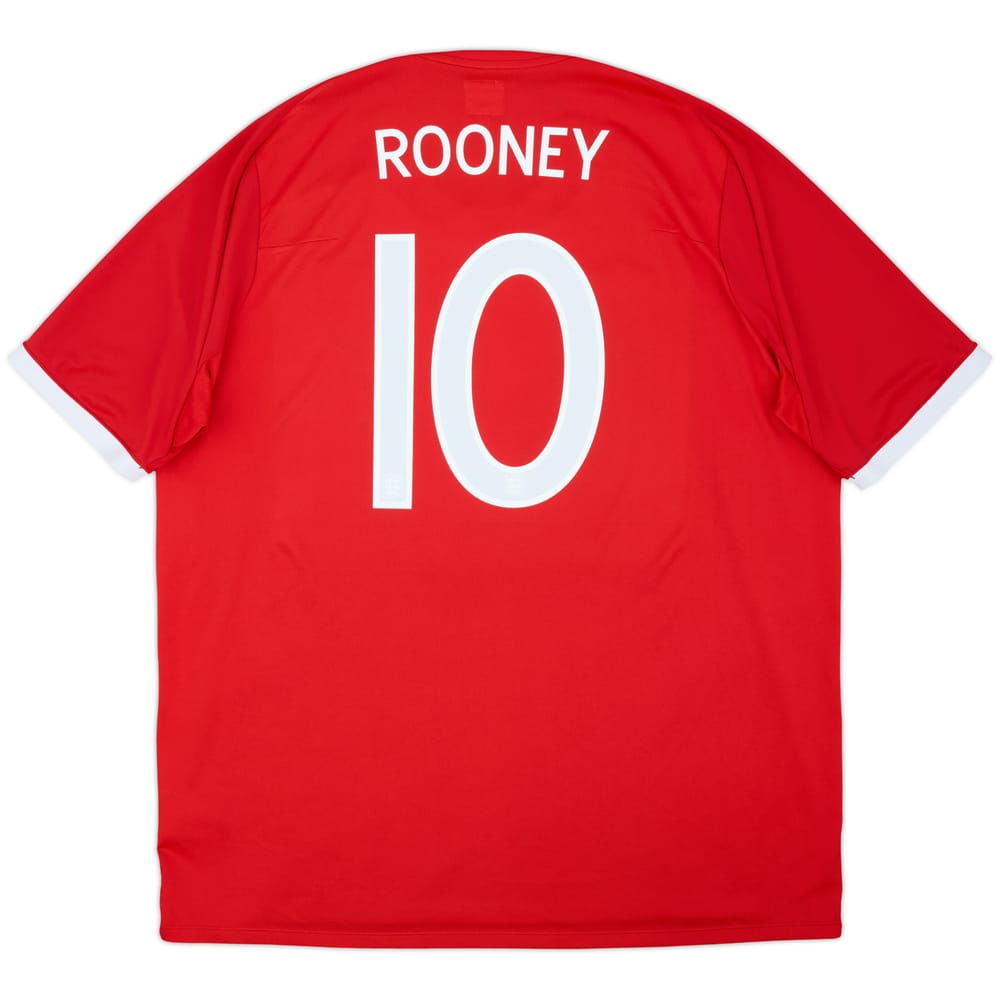 2010-11 England Away Shirt Rooney #10 - 8/10 - (3XL)