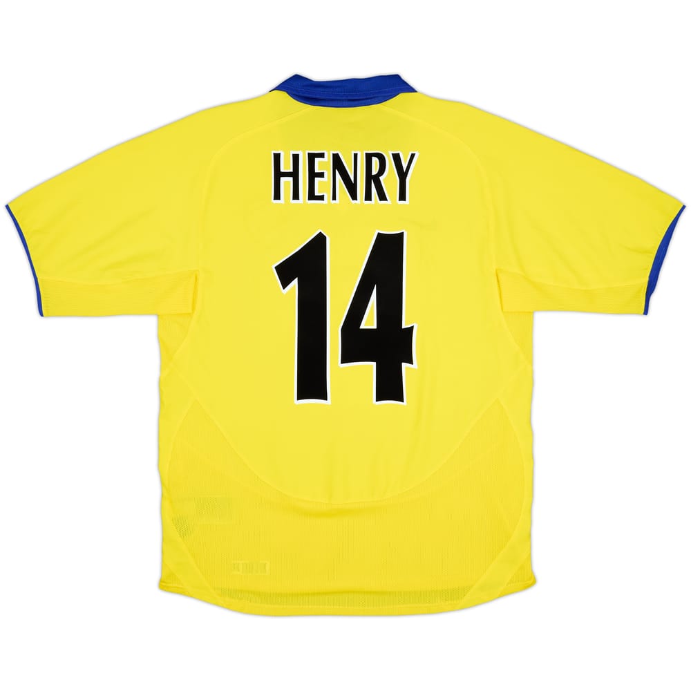 2003-05 Arsenal Away Shirt Henry #14 - 8/10 - (M)