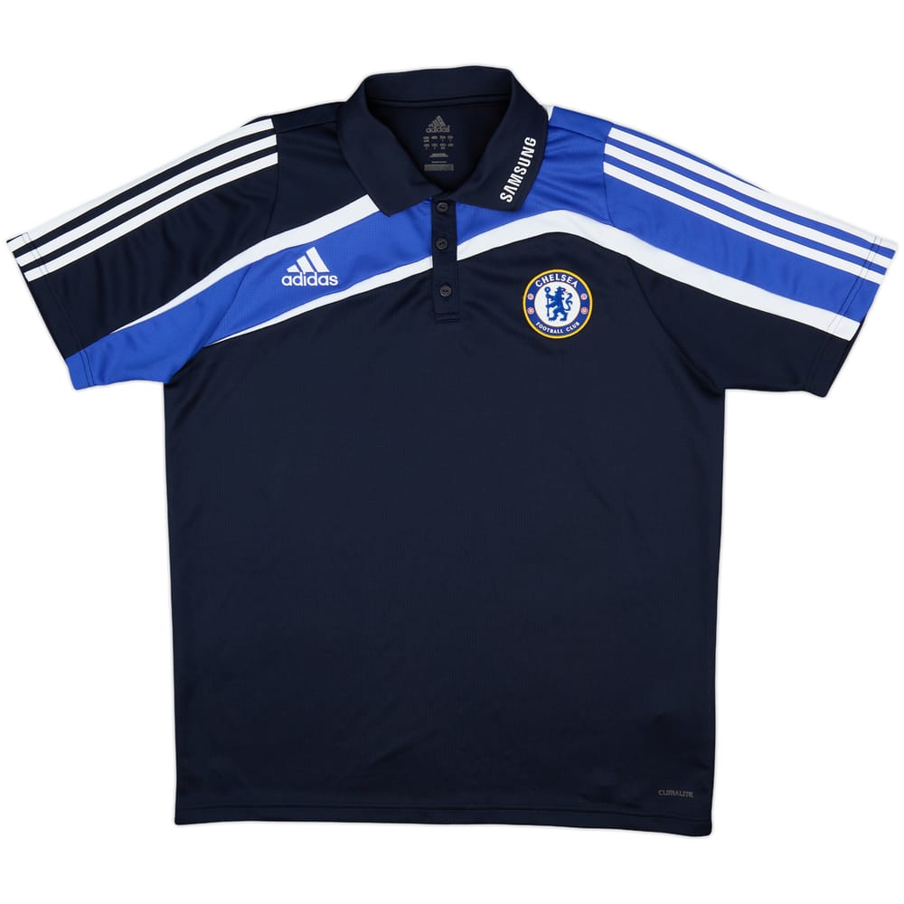 2009-10 Chelsea adidas Polo Shirt - 8/10 - (M/L)
