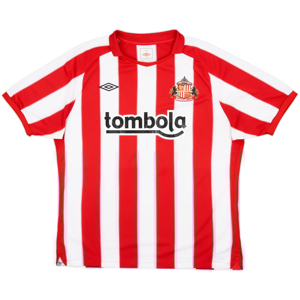 2010-11 Sunderland Home Shirt - 5/10 - (XL)